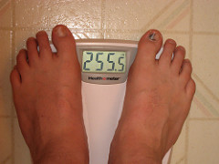 Week 0 - 01072008 - 255lbs by Mr.Thomas weighing scale photo
